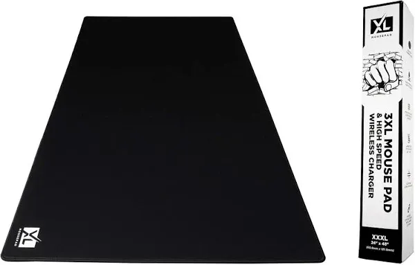 2XL Huge Extra Large Gaming Mousepad for Full Desk - Super Thick Nonslip Rubb...