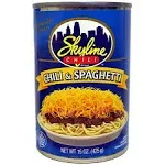 Skyline Original Chili & Spaghetti, 15 Ounce Can 12 Cans