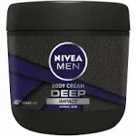 Beiersdorf Nivea Men Body Cream Deep Impact Normal Skin 13.5oz 48h Moisture