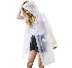 L-Rain Durable TPU Clear Rain Coat