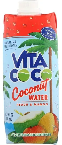 Vita Coco Coconut Water Peach Mango