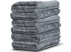 Adam's Polishes Borderless Grey Edgeless Microfiber Towel