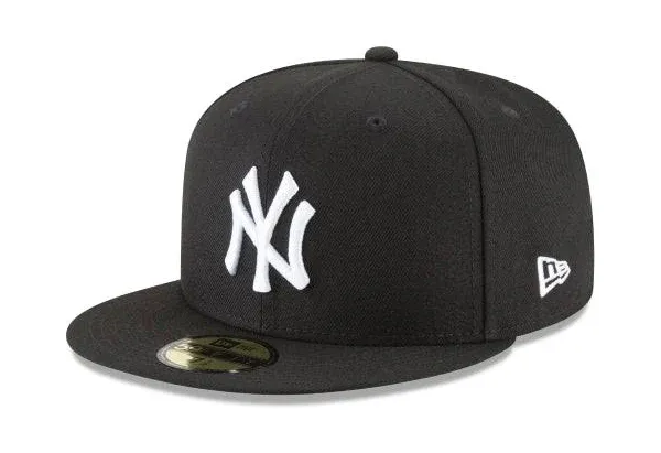 Men's New York Yankees New Solid Color Era 59FIFTY MLB Baseball cap Fitted Hat