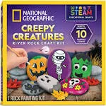 National Geographic Creepy Creatures Rock Painting Kit