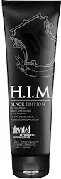 Devoted Creations H.I.M. Black Edition Oil Absorbing Quick Penetrating Black Tan Lotion Bronzer