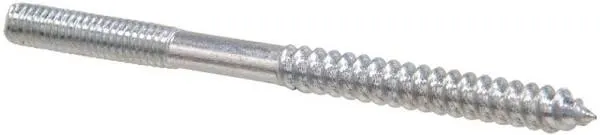 Hillman Group Hanger Bolt 1/4-Inch x 2-Inch 100-Pack