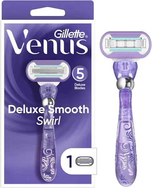 Gillette Venus Deluxe Smooth Swirl Razor Handle