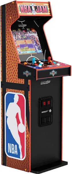 Arcade1Up NBA Jam Deluxe 2-Player Control Panel Arcade Machine