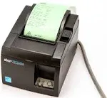 Star Micronics TSP143IIILAN Ethernet Thermal Receipt Printer with Auto-cutter and Internal Power Supply - Gray