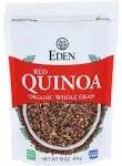 Eden Organic Quinoa, Red, Whole Grain - 16 oz