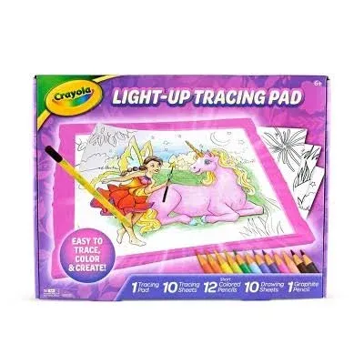 New Crayola Light-Up Tracing Pad with LED Power - Ultra Thin Tablet