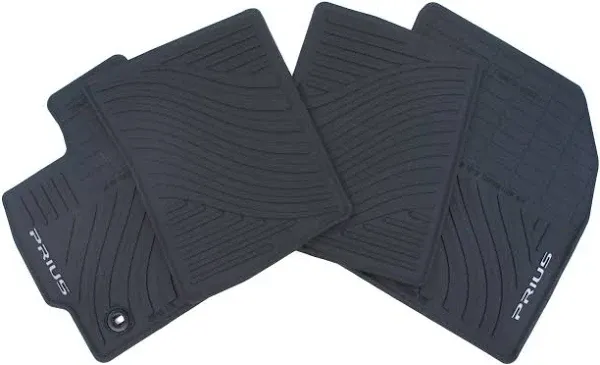 Genuine OE Toyota 4pc All Weather Floor Mats Prius PT908-47122-20