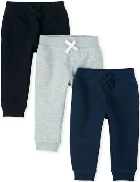 The Children's Place Baby Boys Active Fleece Jogger Pants