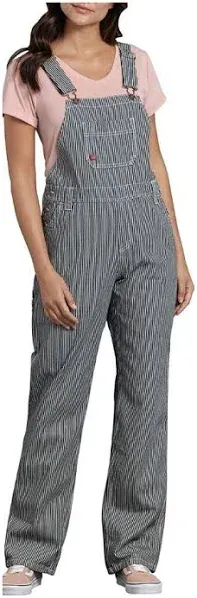 Dickies Women's Long Sleeve Hickory Stripe Coveralls