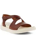 ECCO Flowt Strappy Sandal in Cognac