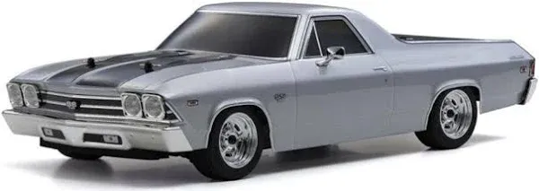 Kyosho Fazer Mk2 1969 Chevy El Camino Silver KYO34419T2 Cars Elec RTR 1/10 On-Road