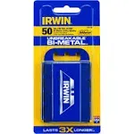 Irwin Bi Metal 50 Pack Utility Blade