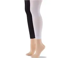 No Nonsense Women's Super Opaque Control Top Footless Tights