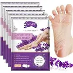 Foot Peel Masks for Dry Cracked Feet 5 Pack ,Exfoliating Foot Mask, Natural Exfoliator for Dead Skin, Callus, Repair Rough Heels for Men Women ,Make