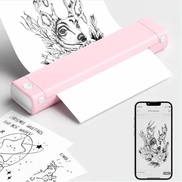 Phomemo M08f Wireless Tattoo Transfer Stencil Printer,Tattoo Printer Kit For Tattoo Artists,Compatible With Smartphone & Pc - Buy Tattoo Printer,Phomemo M08f,Tattoo Stencil Printer Thermal Copier Machine Product on Alibaba.com