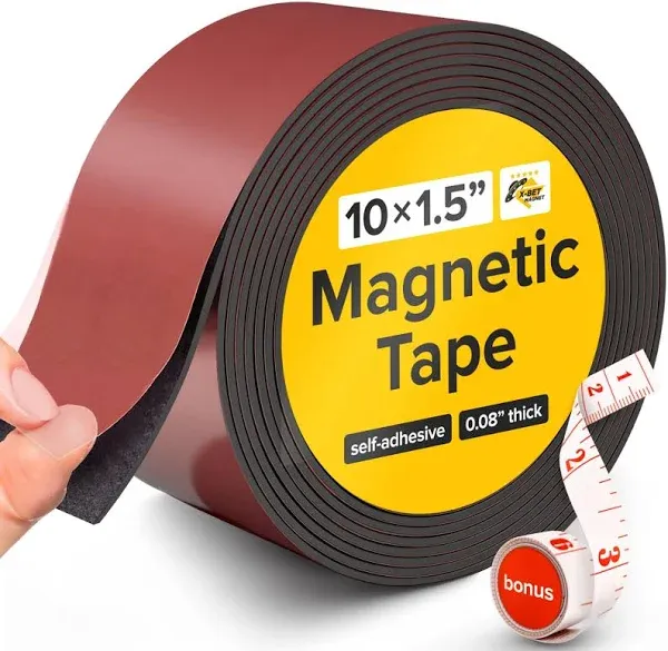 X-bet MAGNET Flexible Magnetic Strip Magnetic Tape with Strong Self Adhesive