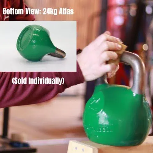 Pro Kettlebell Atlas Model Made in USA Ergonomic Design for Fitness & Competition