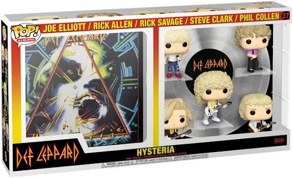 Funko Pop! Deluxe Album Cover with case: Hysteria - Walmart (WMT)(Exclusiv<wbr/>e) NEW