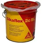 Sika - Sikaflex 2c SL MIX - 1.5 Gallon - Self Leveling - Limestone, 91026