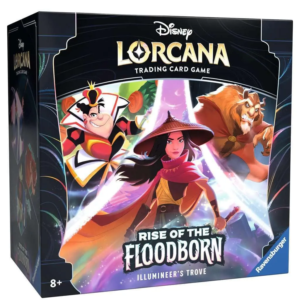 Disney Lorcana Rise Of The Floodborn Trove Sealed Booster Box *READY TO SHIP*