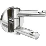 Moen YB0402BN Align Brushed Nickel Double Robe Hook