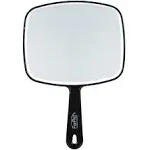 Portable Large Size Handheld Mirror for Hairdressers Hairstyle Makeup Barbers