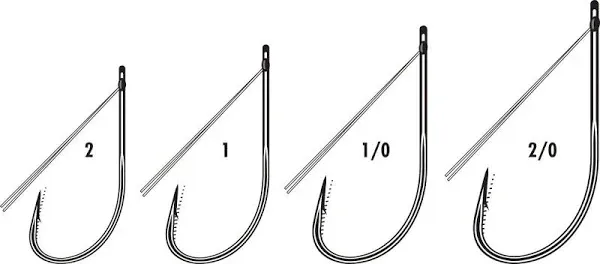 , Weedless Neko Hook, 2 Hook Size, Black/Nickel, Package of 5, WNK#2BNPP