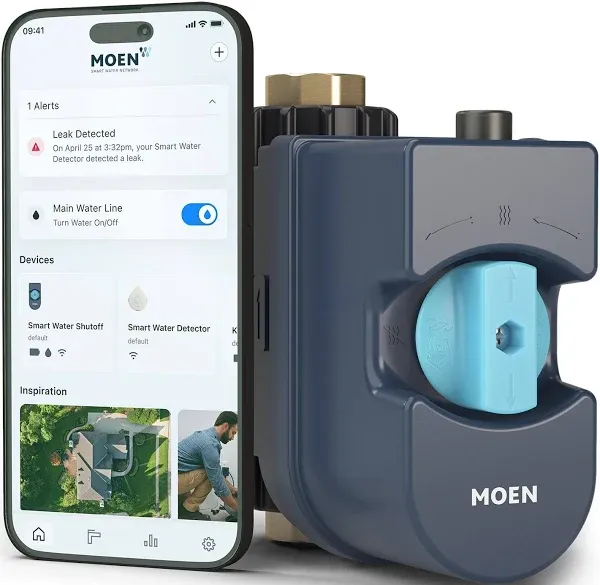 Moen Smart Home Water Monitoring and Leak Detection System 900-002