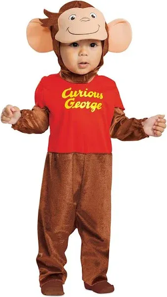 Curious George Monkey Infant Toddler Costume