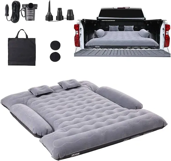 Premium Truck Bed Air Mattress for 6-6.5 ft Full-Size Truck Beds - Inflatable Ca