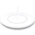 Belkin F7U027DQWHT BOOSTUP Qi 7.5W Wireless Charging Pad for iPhone models 8 and later including iPhone XS, XS Max and XR - White