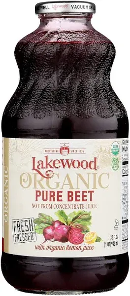 Lakewood Organic Fresh Pressed Juice Super Beet - 32 Fl. Oz.