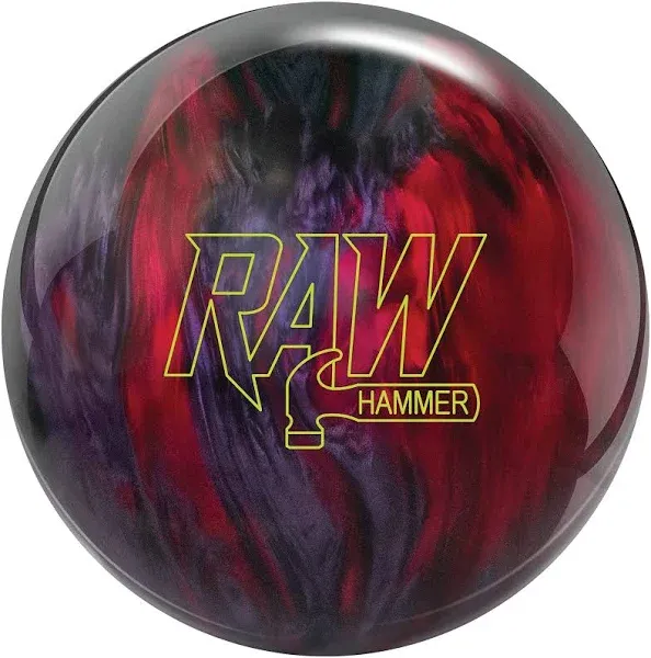 Hammer Raw Red / Smoke / Black Bowling Ball