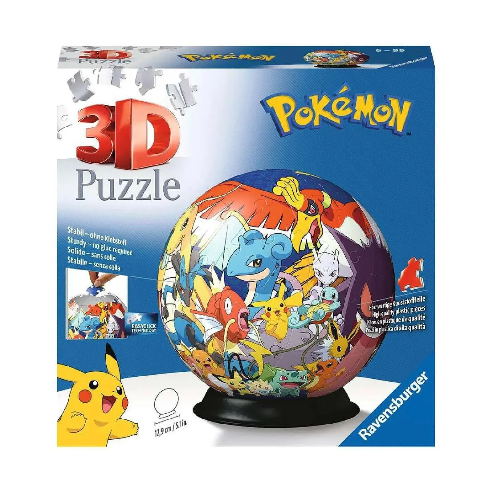 Ravensburger Pokemon 3D Jigsaw Puzzle Ball