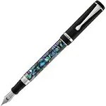 Conklin Duragraph Abalone Nights Fountain Pen - Fine