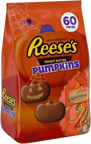 Reese's Milk Chocolate Peanut Butter Pumpkins