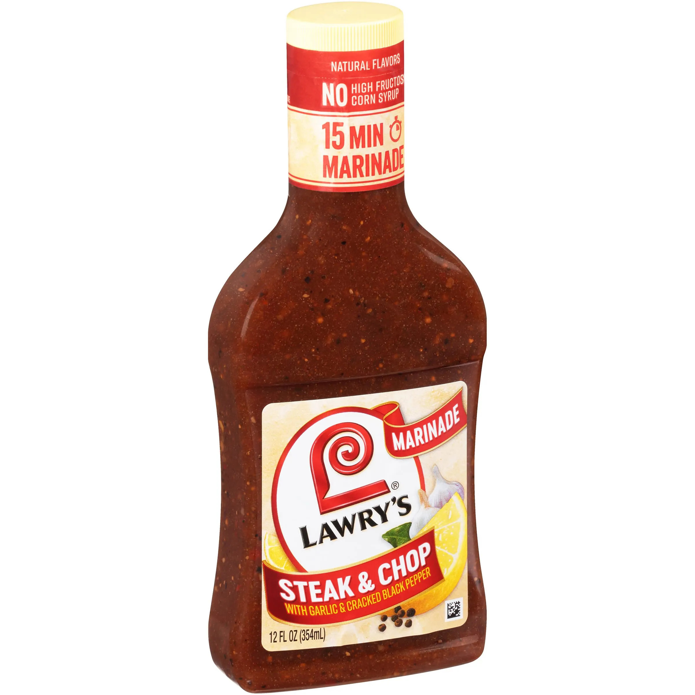 Lawry's Steak & Chop Marinade with Overcap