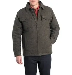 Legendary Whitetails Men's Tough as Buck Outdoorsman Berber Lined Long Sleeve Wool Coat