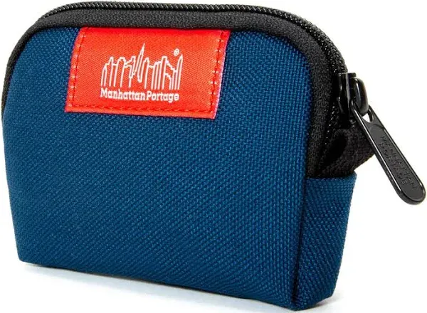 Manhattan Portage Coin Purse With Zipper Closure Pouch Eclectic Colors Credit Card ID Card Jewelry Keys Water Resistant Gift 1000D CORDURA® Everyday Carry