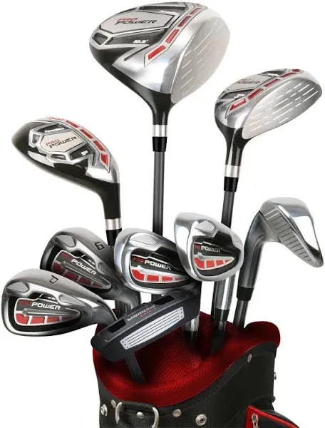 Powerbilt Pro Power Men&#039;s Right Handed Set All Graphite - NEW!