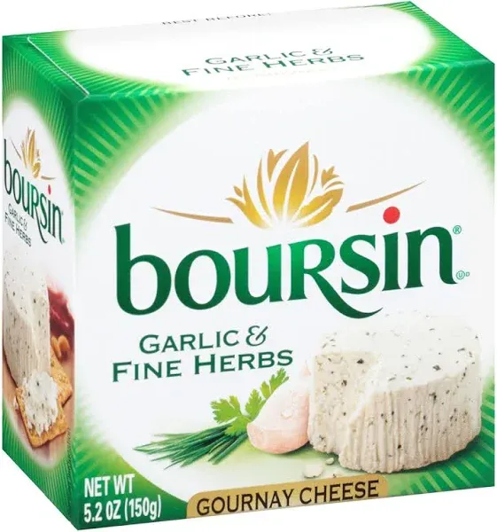 Boursin Garlic & Fine Herbs Gournay Cheese