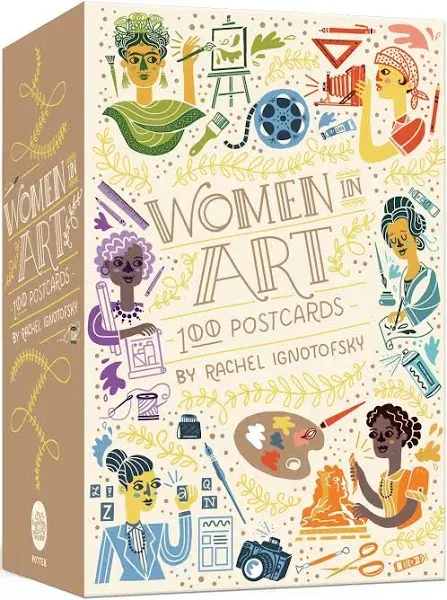 Women in Art: 100 Postcards (Women in Science)