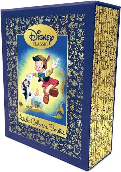 12 Beloved Disney Classic Little Golden Books (Boxed Set)