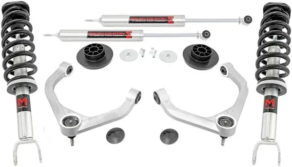 Rough Country 3.5&#034; Lift Kit M1 Struts/M1 for Ram 1500 2019-2024 31440RED