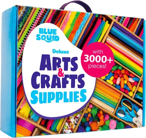 Blue Squid Arts and Craft Supplies for Kids